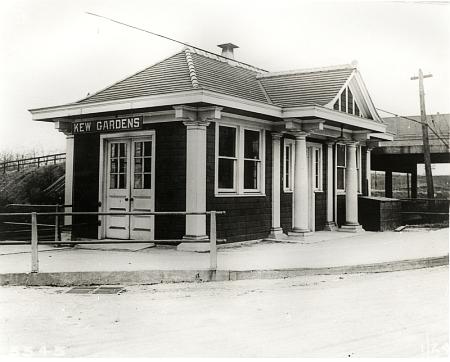 The East Bound Long Island Railroad Waiting Room c. 1925.