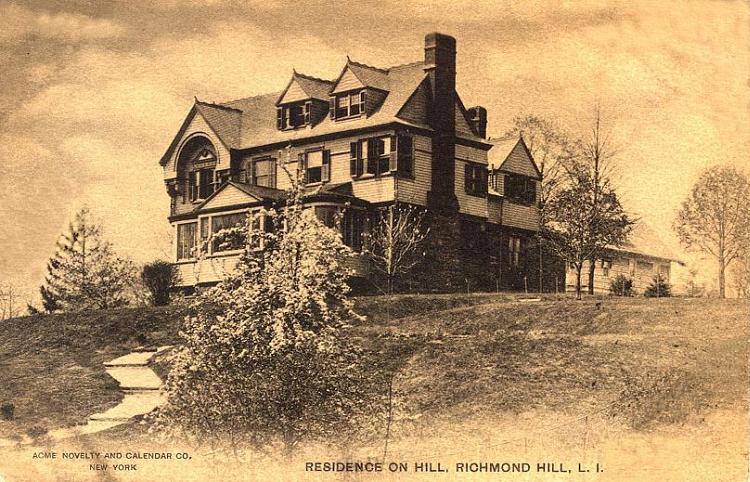 North of today's Curzon Road at Richmond Hill Drive (117th Street), North Richmond Hill, NY.