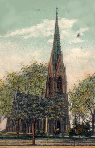 Cathedral of the Incarnation at Garden City, NY, circa 1907.