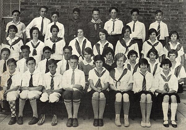 P.S. 99 Graduating Class (June 1925).