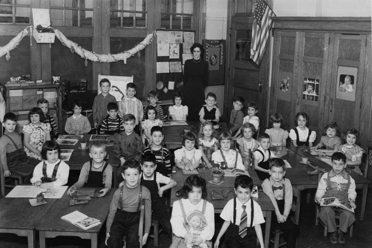 P.S. 99 Kindergarten 1 (A.M.) (Dec. 1948).