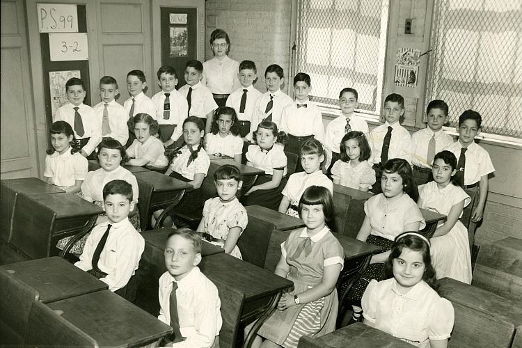 P.S. 99 Grade 3-2 (1954).