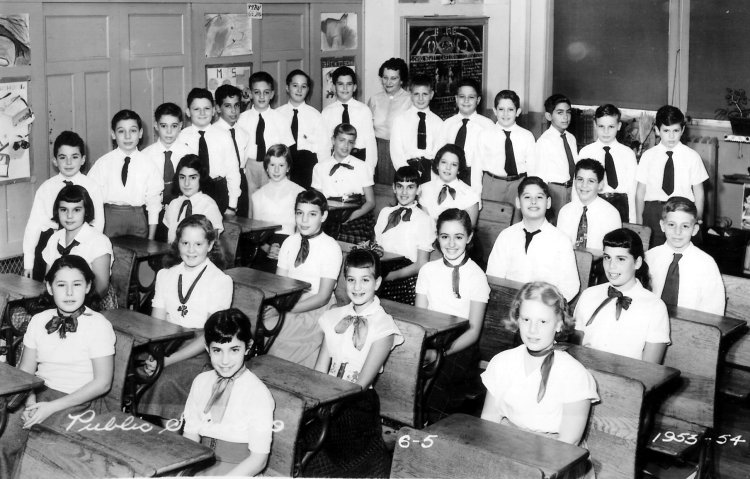 P.S. 99 Grade 6-5 (1954).